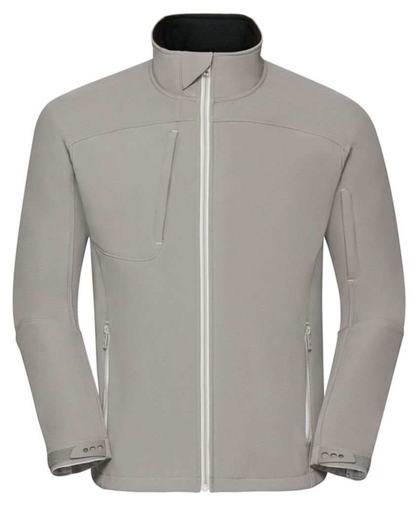 Russell - Softshelljacke für Herren, Bionisch LT4139 (XS) (Steinfarben)