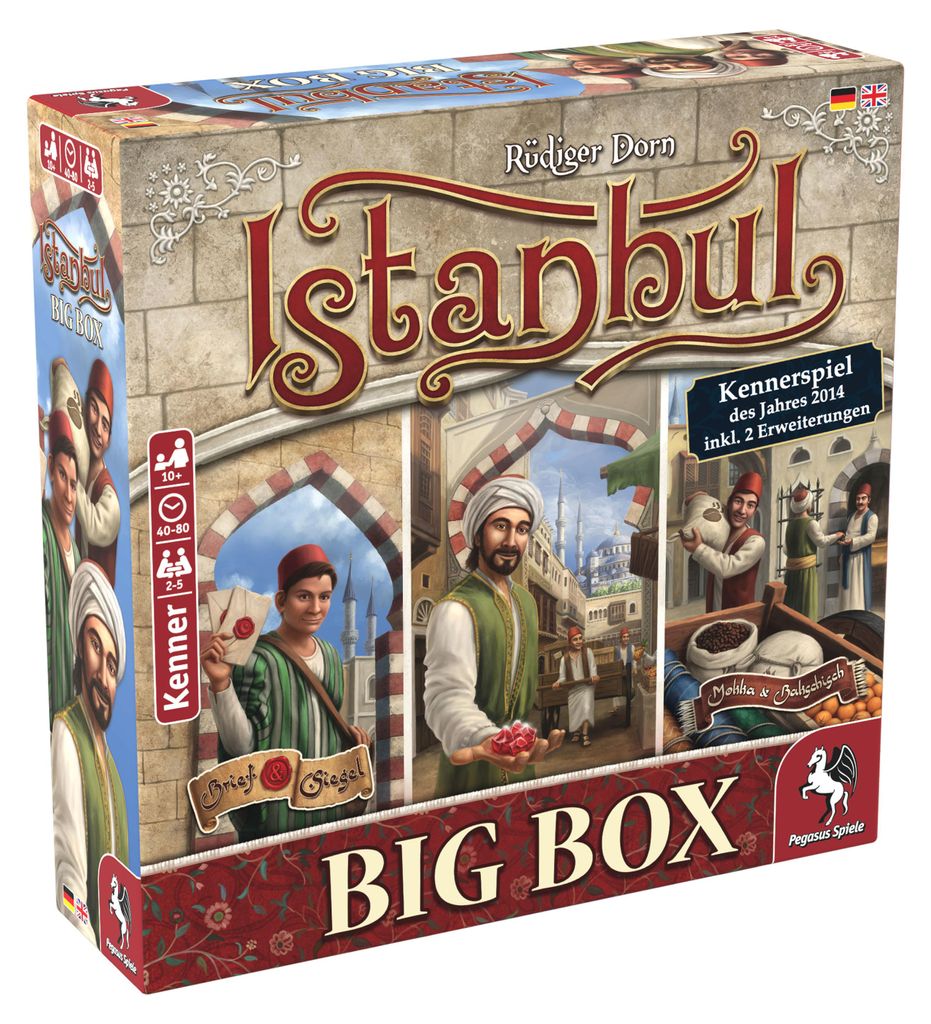 Pegasus ISTANBUL BIG BOX, 10 Jahr(e), 40 min, Familienspiel Produktbild 