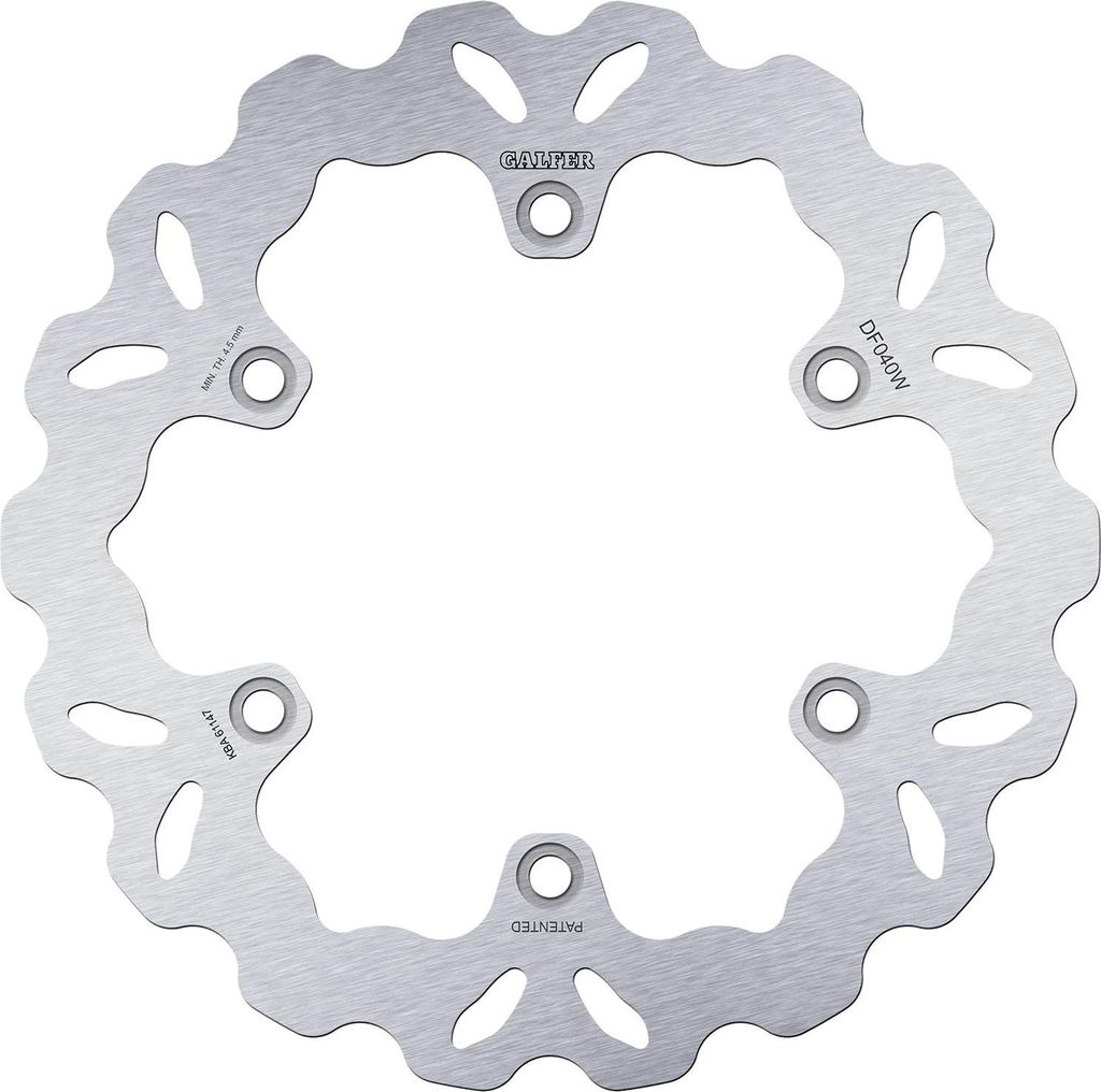 Galfer Golf Bremsscheibe DF040 Rotor Bremsscheiben Starr Produktbild 
