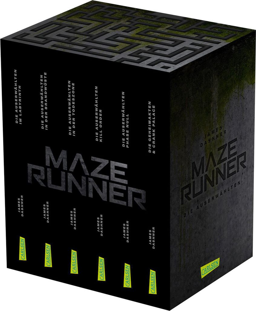 Maze-Runner-Schuber (6 Bände im Taschenbuch-Schuber Immagine del prodotto 