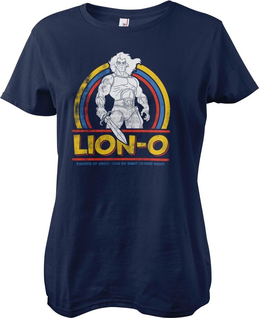 Lion-O - Swords Of Omen Girly Tee - Large - Navy