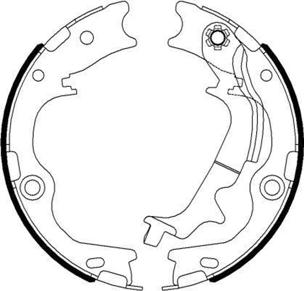 Mâchoires de frein Textar 91078300 pour Sportage et iX35 OE 583052SA30