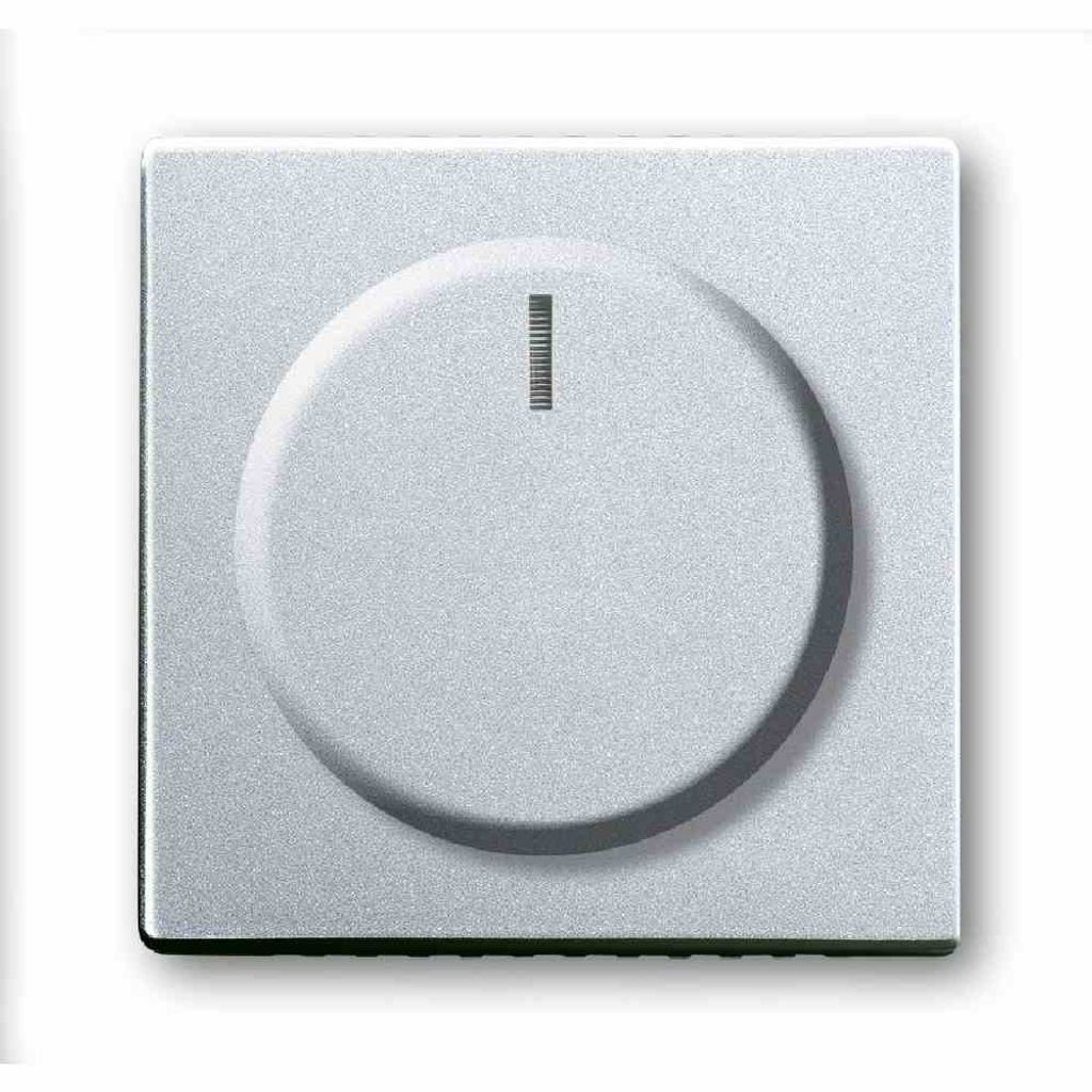 BJ future linear Dimmer- 6540-83-102 Abdeckung alusilber Produktbild 