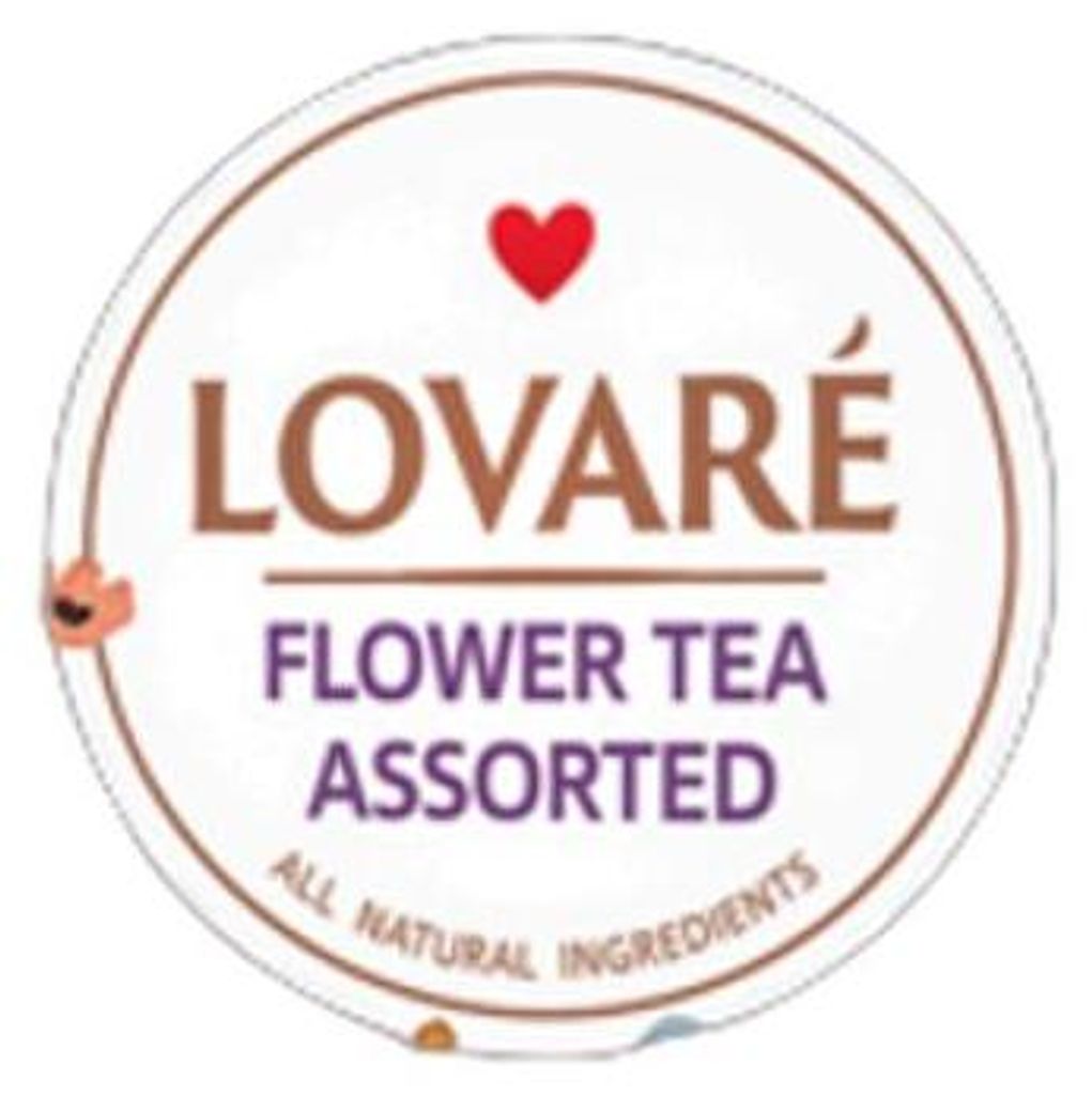 LOVARÉ Tè ai fiori assortiti coll. 48g (32 bustine, Immagine del prodotto 