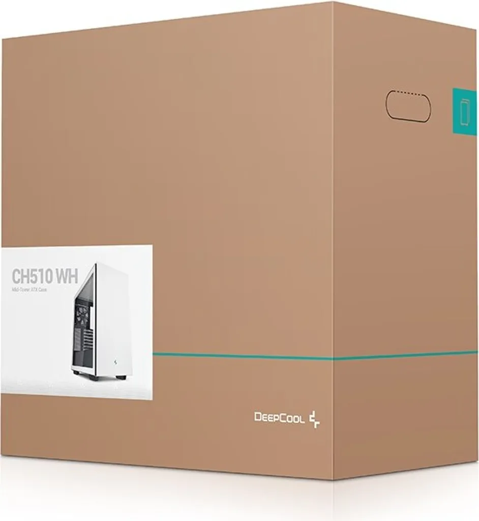 DeepCool CH510 Blanc Boîtier PC Gamer Midi-Tower Haute Performance - 14