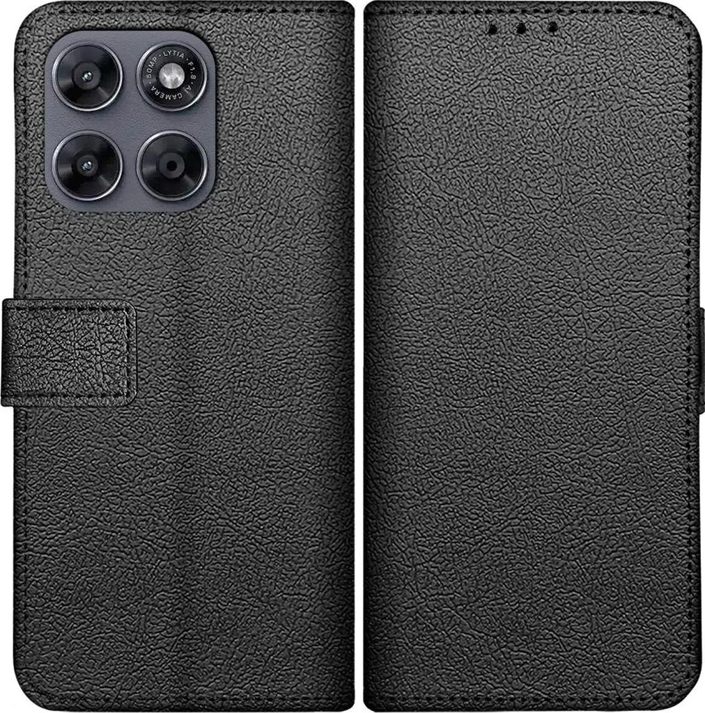 Hülle Motorola Moto G67, Moto G77 Schutzhülle - Cazy - Schwarz