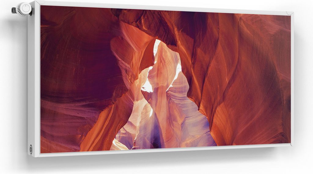 DEQORI Magnetmatte Heizung beschreibbar 120x60 cm 'Zauber des Canyons' Magnetfolie