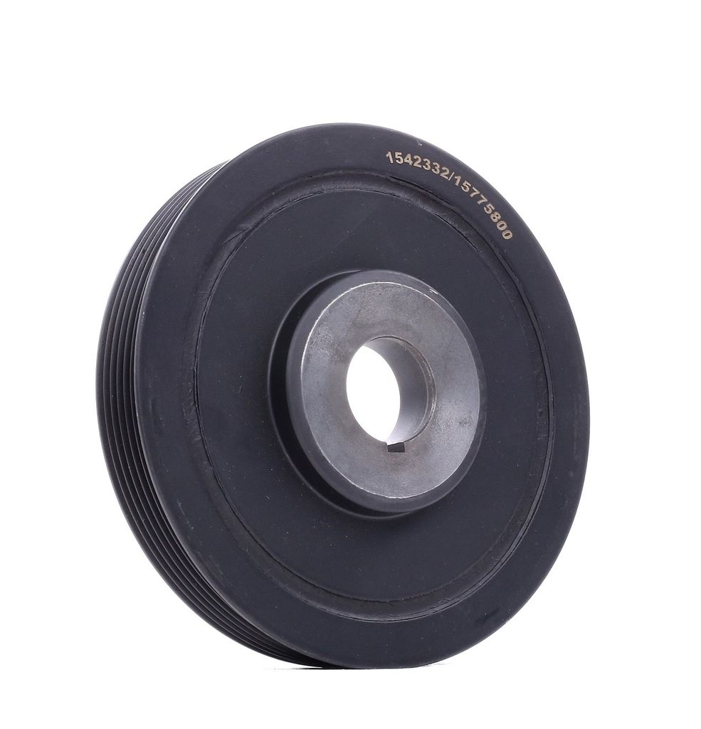 RIDEX 3213B0179 Riemenscheibe Kurbelwelle für SUZUKI Grand Vitara I SUV (FT, HT) 158mm 6-Rippen