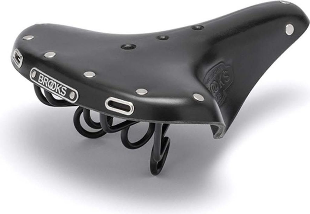 Brooks Herren Fahrradsattel B72 , schwarz