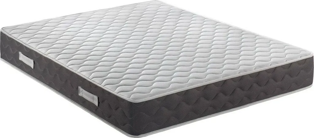 Matelas anti mal de dos 90x190 Pompano blanc ferme épaisseur 28 cm