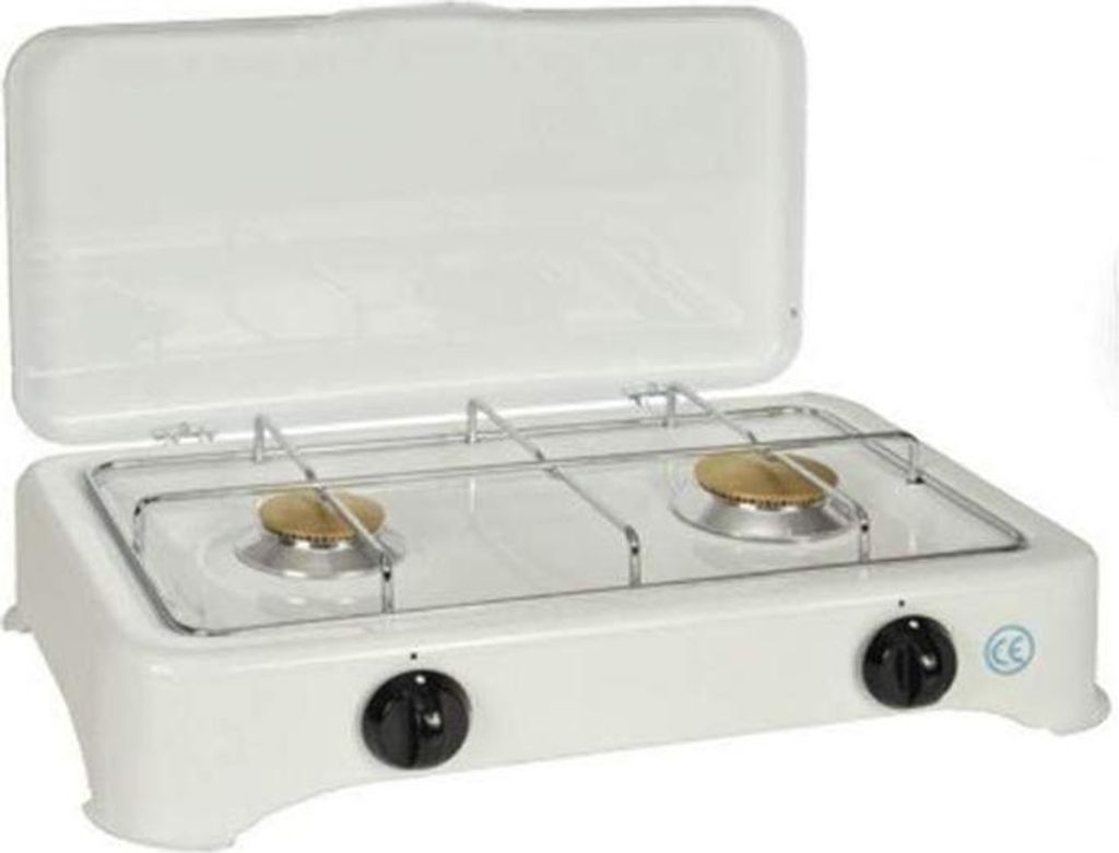 2-flammen-gasherd 3400w Kitchen chef 5326C-1