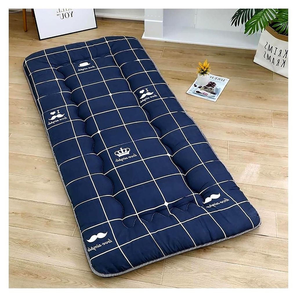 Bodenmatratze, Futon-Matratze, Dicke Sol Tatami Matratze, Faltbare, Rutschfeste Matratze, Tragbare Campingmatratze, Faltbare Schlafmatratze (B, 35x...
