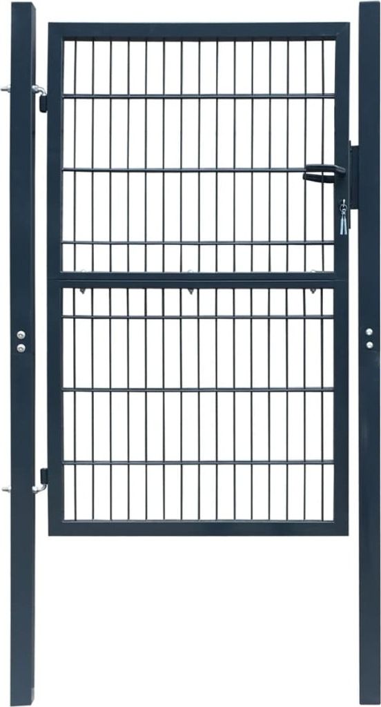 vidaXL Barrière 2D (simple) Gris anthracite 106 x 210 cm Image du produit 