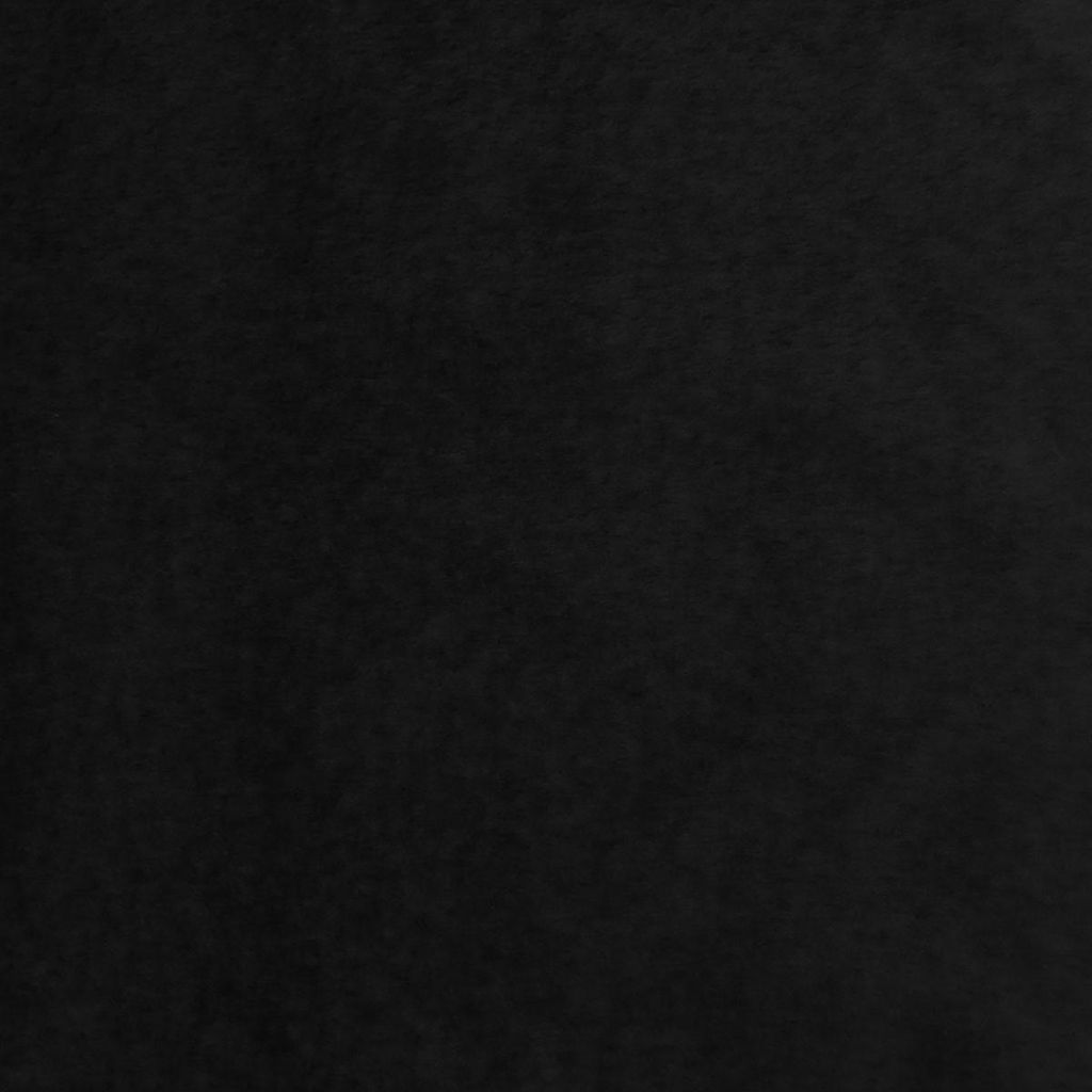 Plüschstoff Meterware Fellimitat Kunstfell schwarz