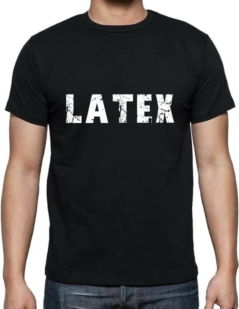 Herren Grafik T-Shirt Latex Öko-Verantwortlich Vintage Jahrgang Kurzarm Lustige Druck Geburtstag Geschenk Mann