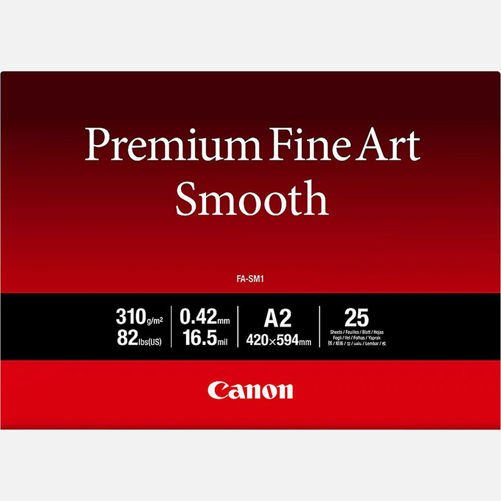 Papier Fine Art Canon FA-RG1 A2 310g - Qualité Archive et Rendu Premium