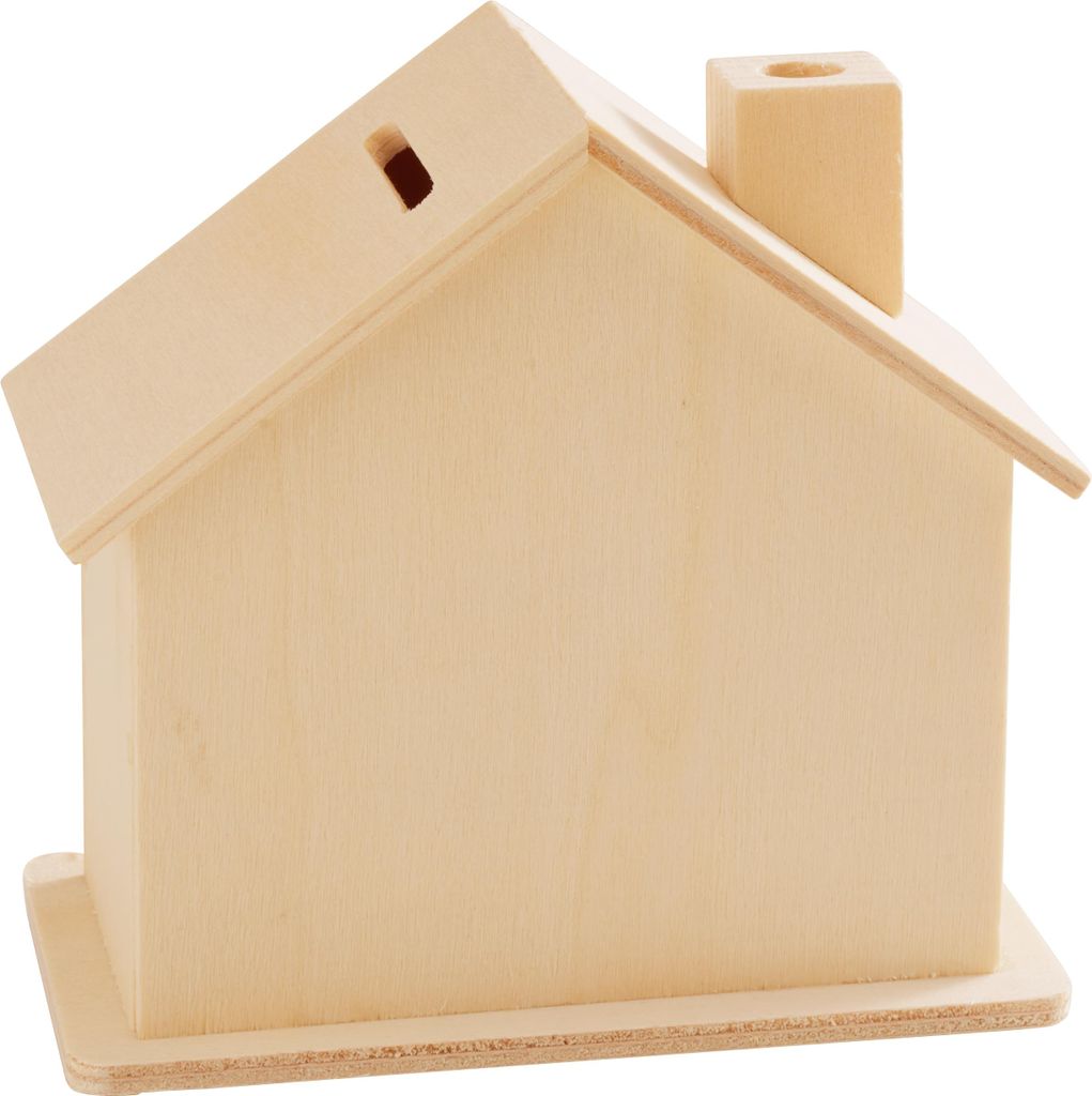 VBS Spardose "Haus", Sperrholz Produktbild 