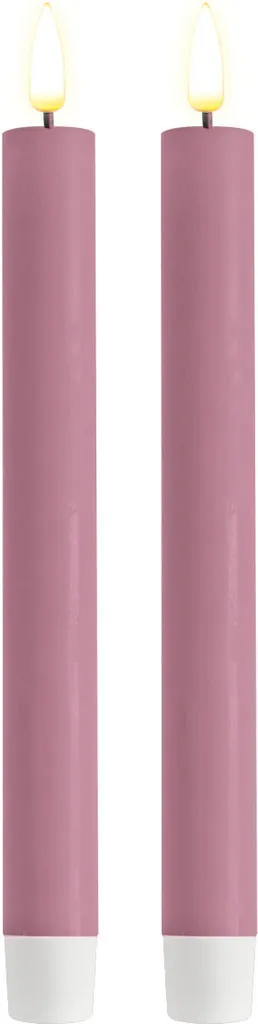 Candela LED a bastoncino alla lavanda 24 cm