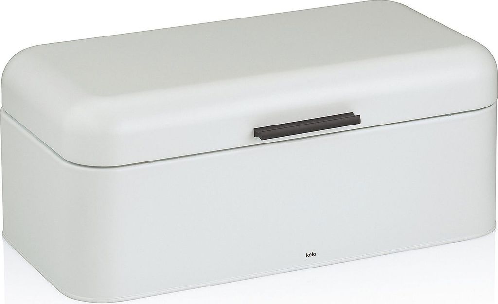 Kela Brotbox Frisca, 42,5 x 22,5 x 17,5 cm Weißes Metall Produktbild 