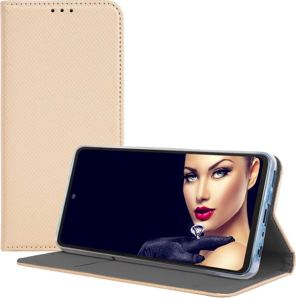 Bookstyle Schutzhülle Klapphülle Schutztasche Etui Cover für Xiaomi Mi 11 Ultra (6.81'') - Gold