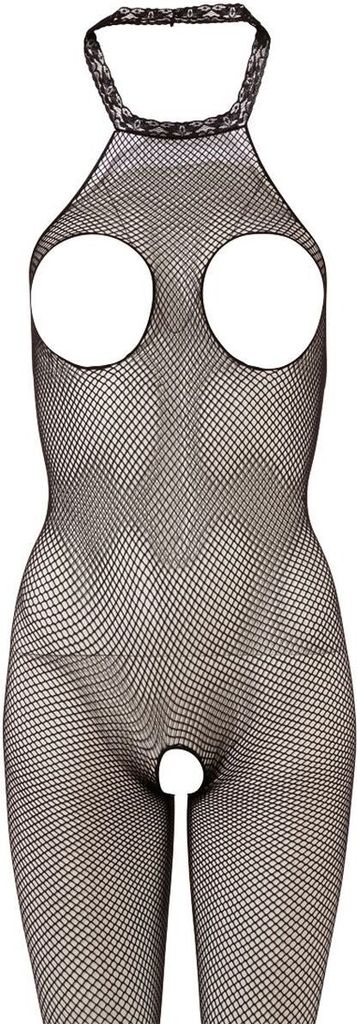 Sieťovaný catsuit čierny S-L Obrázok produktu 