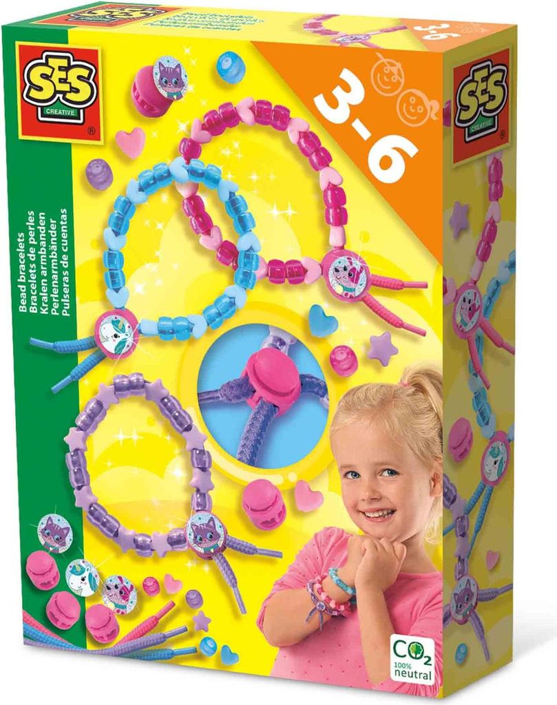 Ses Creative Bastelset Für Perlenarmbänder (s14047) One Size