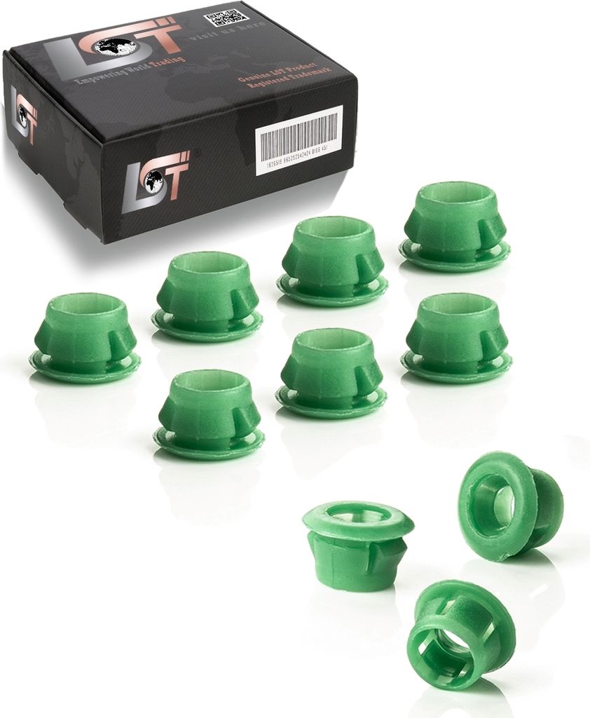 10x Säulenverkleidung Tüllen Druckknöpfe Clips FÜR BMW F01 F02 F04