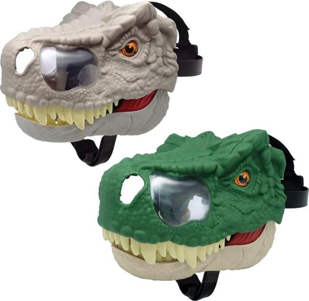 MASCHERA VISO JURASSIC World Dominion Therizinosaurus JW dinosauro EUR