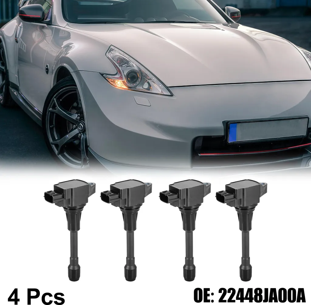 Lot 4 Bobines Moteur pour Nissan Rogue et Infiniti Q70L - Rechange OE