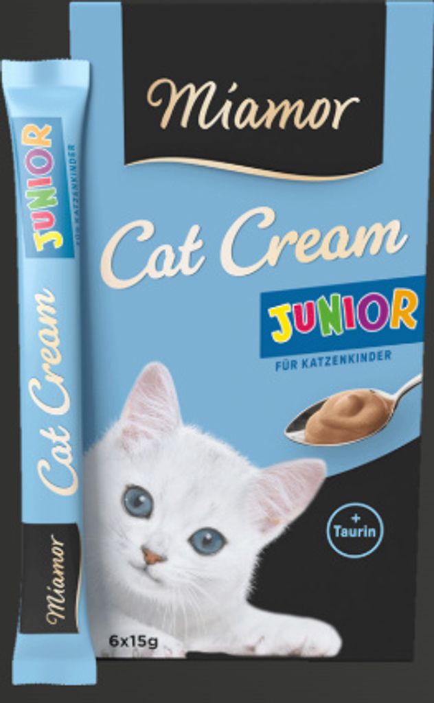 Miamor - Cream Snack 6x15g (11er Pack) | Junior-Cream