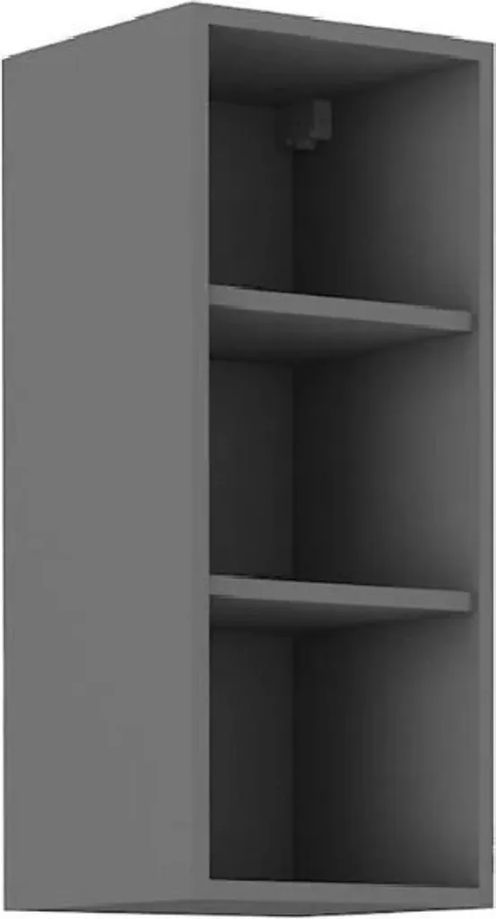 Scaffale Aperto Cucina NELJA 30cm Antracite | Tutto in Ordine