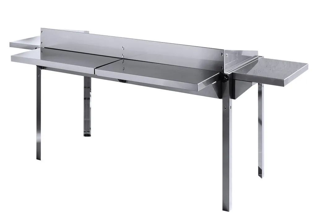 Tablette de Préparation Arrière pour Barbecue Green Fire en Inox