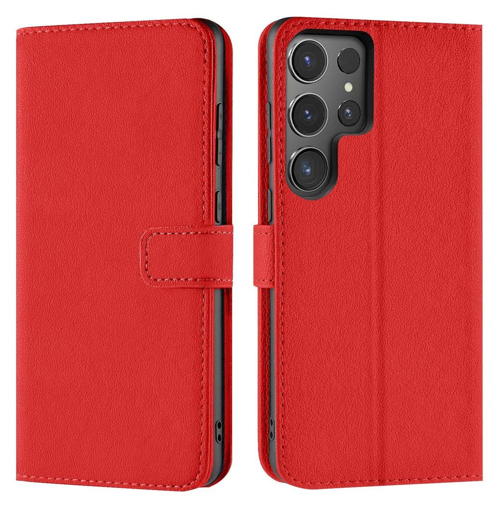 Book Case für Samsung Galaxy S24 Ultra Hülle Tasche Flip Cover Handy Schutz Hülle