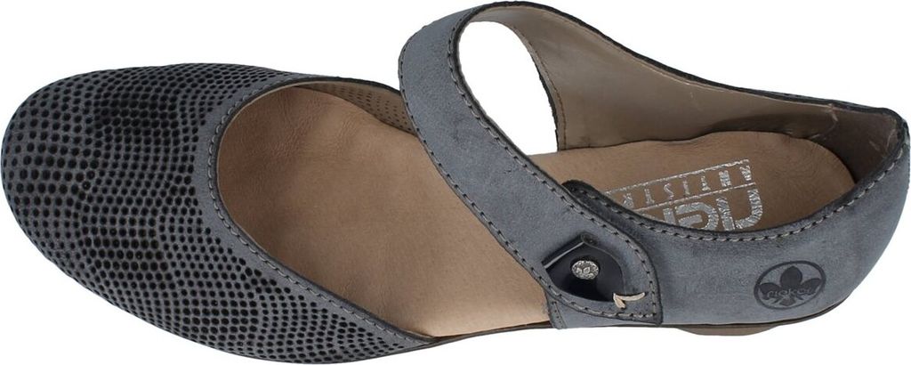 Rieker Komfort Pumps Damen 31353133353630 Blau 40 EU Produktbild 48