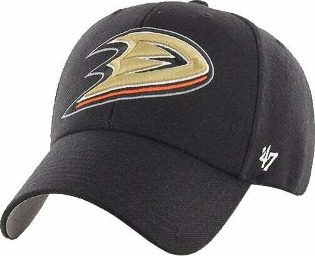 Casquette NHL Anaheim Ducks '47 MVP Noir Broderie Premium 56-61 cm