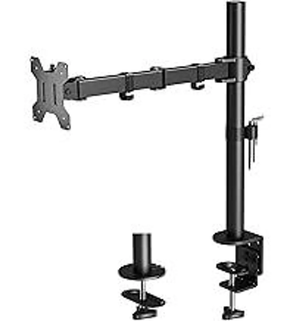 BONTEC Supporto Monitor per Casa e Studio | Altezza Regolabile 32"