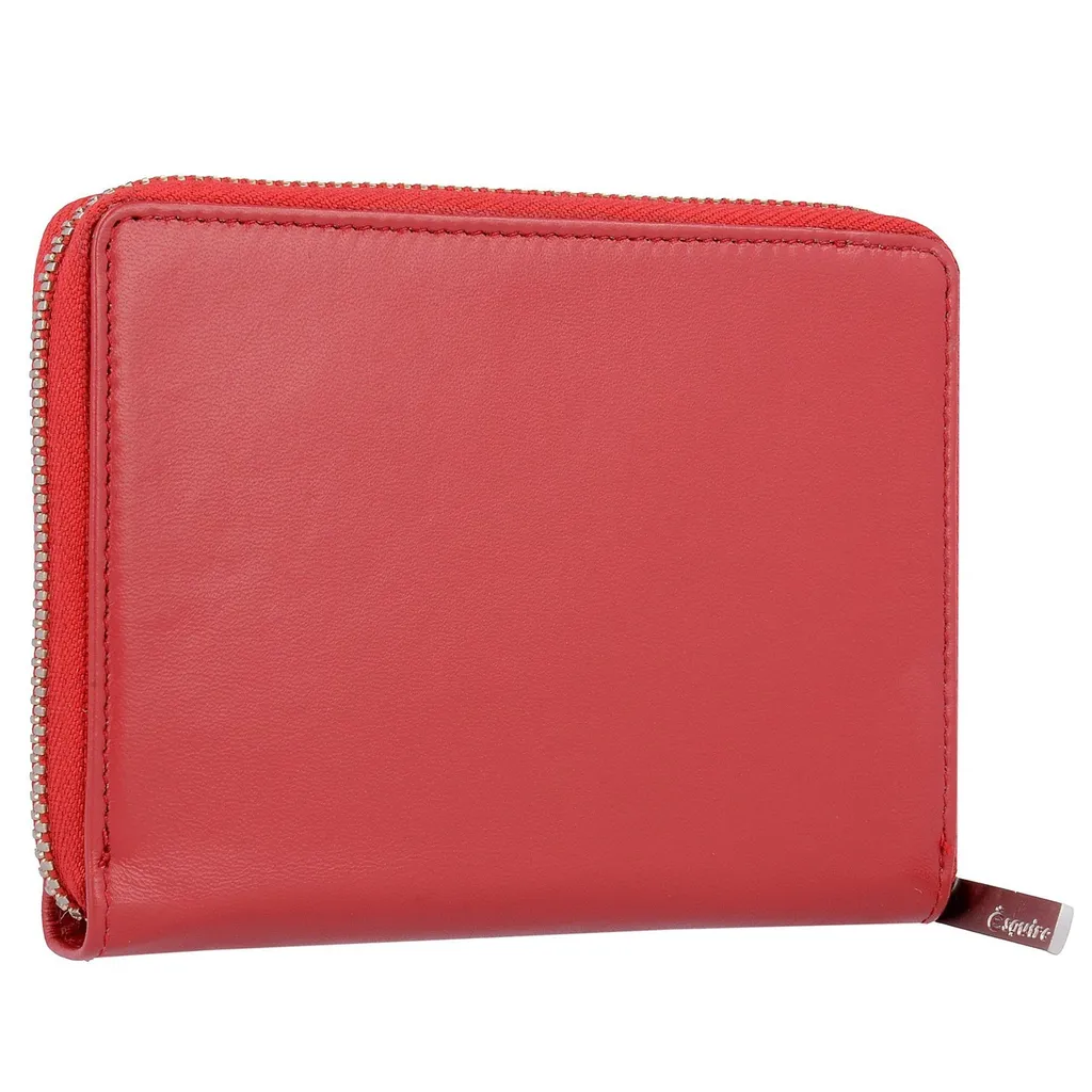 Portafoglio Esquire Helena Rosso: Il Regalo in Pelle Perfetto con RFID - 9