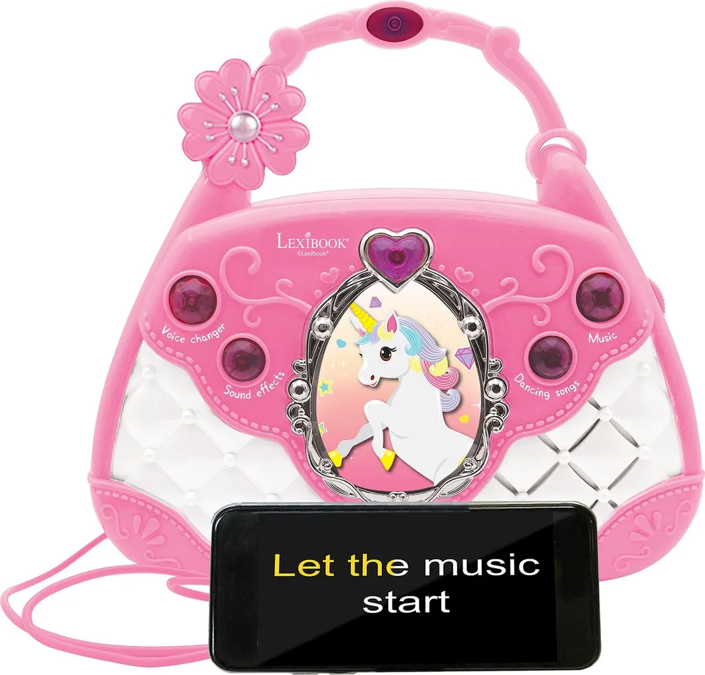 Sac à Main Enceinte Bluetooth Licorne avec Micro pour Enfant Modèle K1