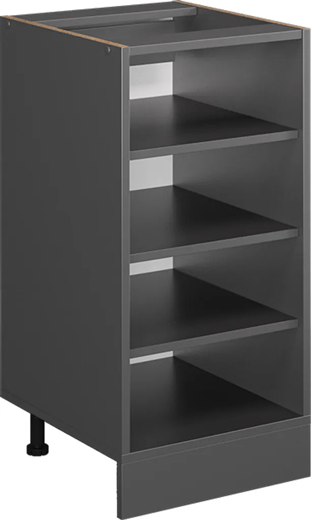 Scaffale Aperto Vicco R-Line 40 cm Antracite - Design Cucina Componibile