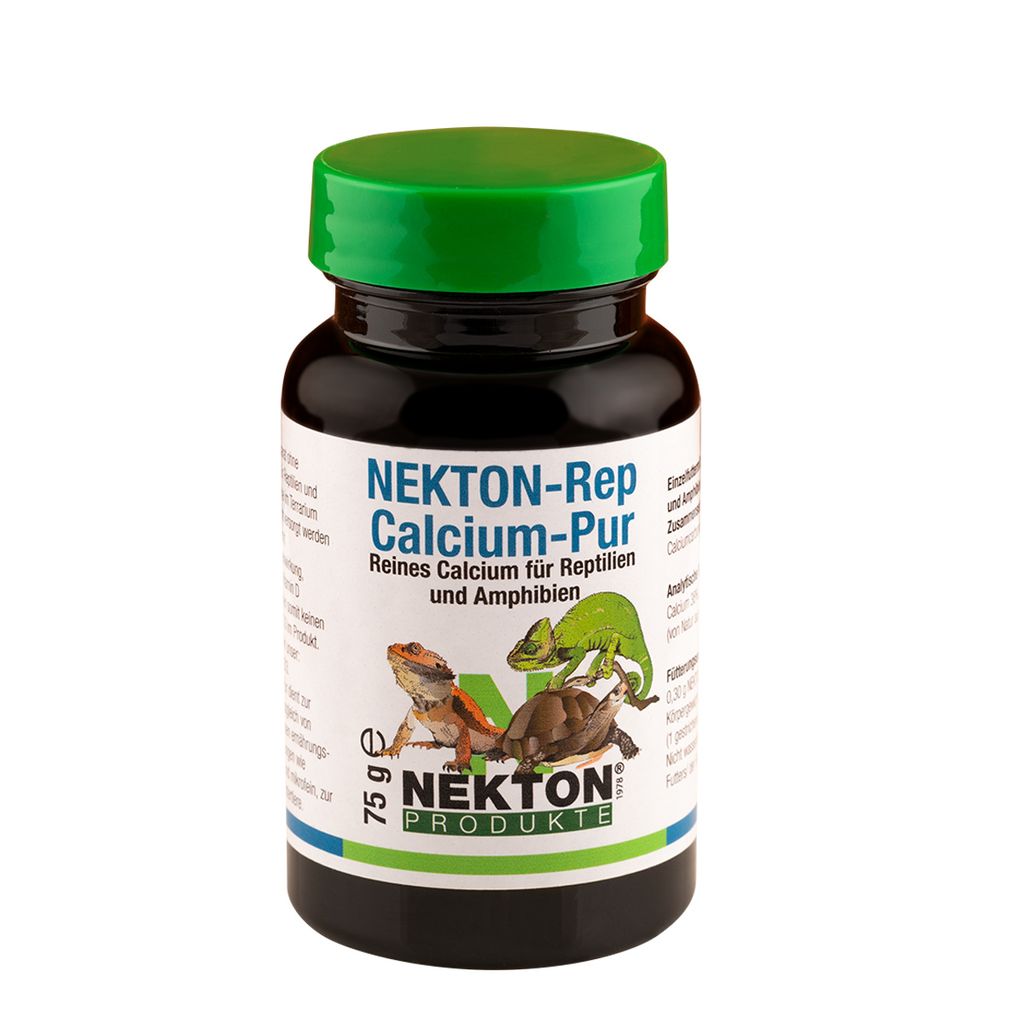 NEKTON-REP- Calcium Pur 65g- calcio per rettili e anfibi Immagine del prodotto 