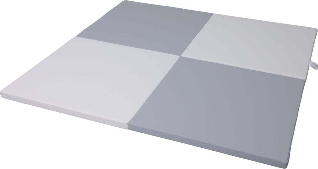 Materasso da ginnastica Satellite 150x150 cm bianco-grigio Immagine del prodotto 