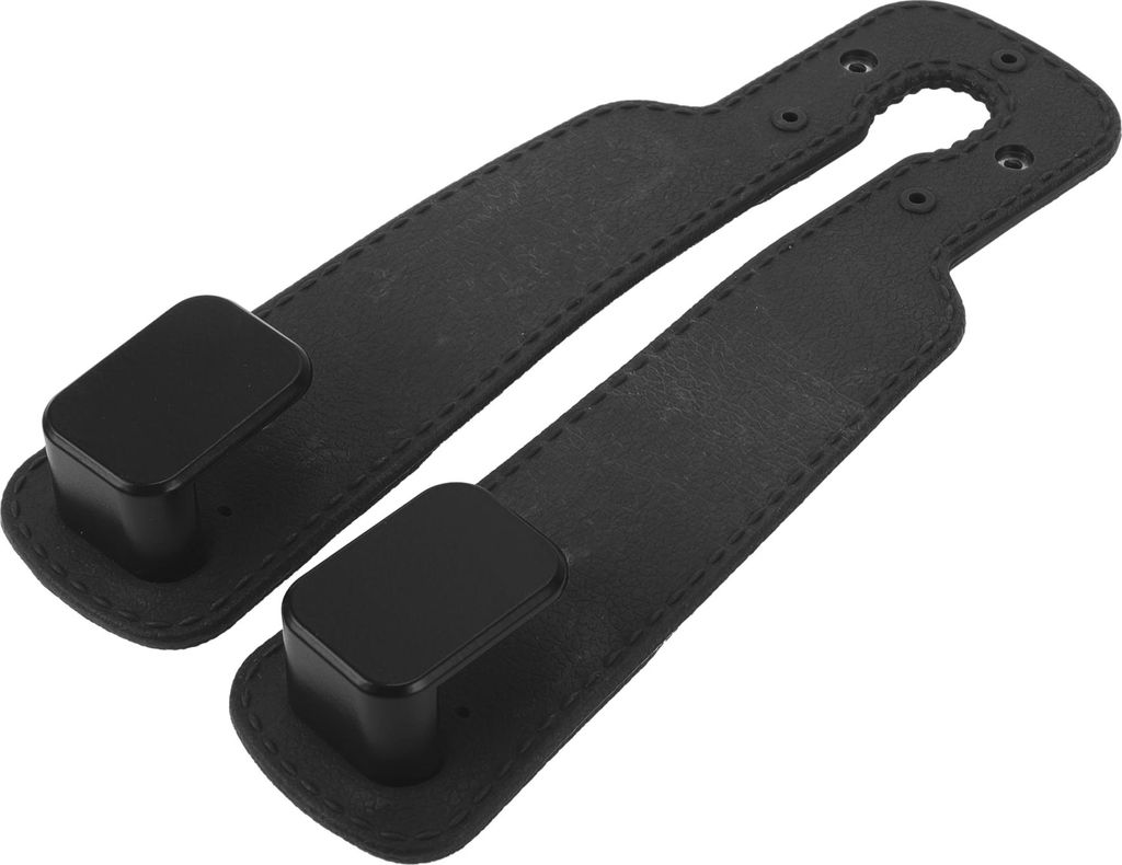 1 Stück für Geldbörsen und Taschen, Handyhalter Auto Kopfstützenhaken Robuste Auto Rücksitz Organizer Haken Schwarz Kunststoff Metall 16,2x7,5cm
