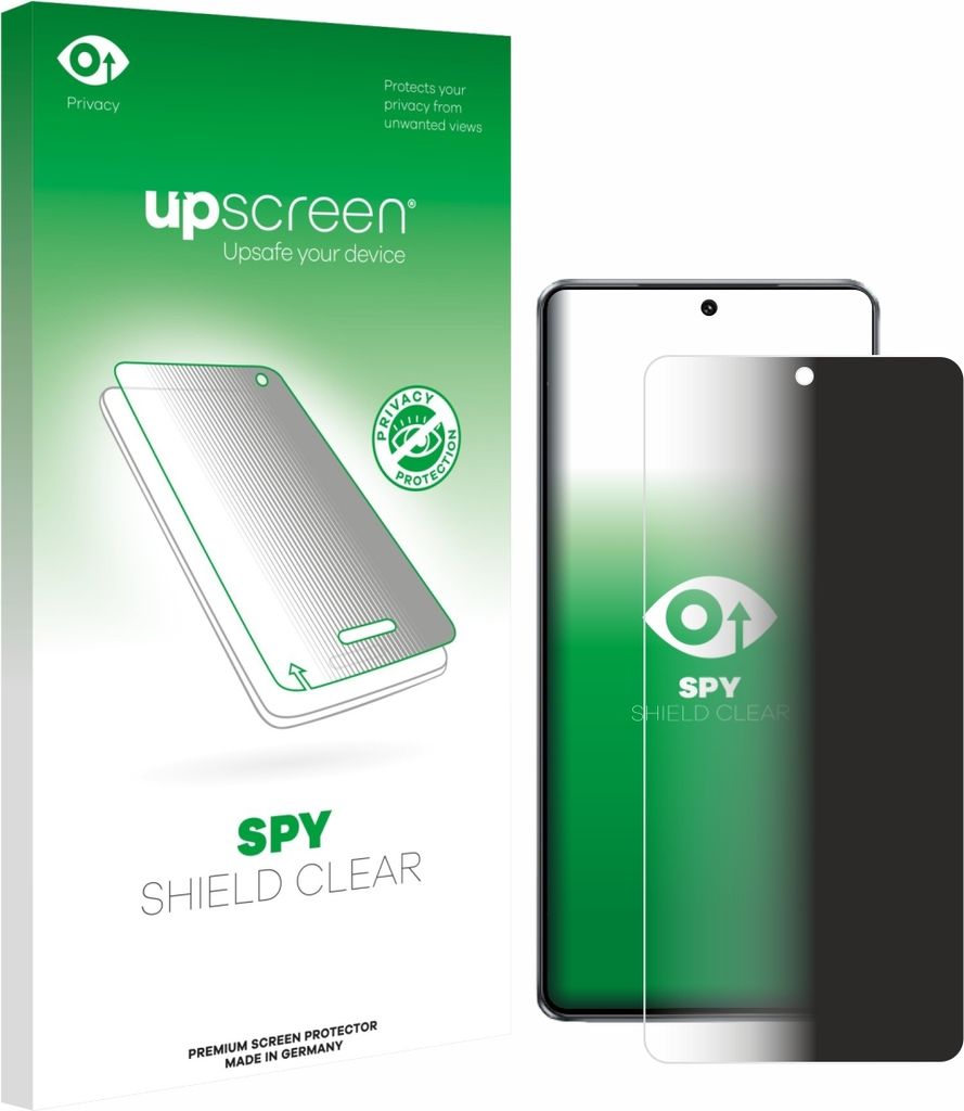 Für Vivo iQOO Z10 Turbo Sichtschutzfolie Schutzfolie upscreen Anti-Spy Privacy Sichtschutz Blickschutz Display Schutz Folie Blaulichtfilter