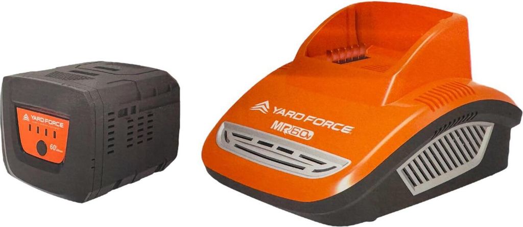 Yard Force 60V Starterset: Akku 2,5 Ah und Ladegerät AL Produktbild 