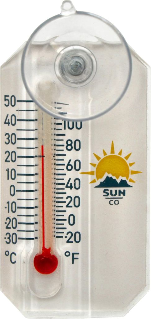 Sun Co. Stickler Saugnapf-Außenthermometer