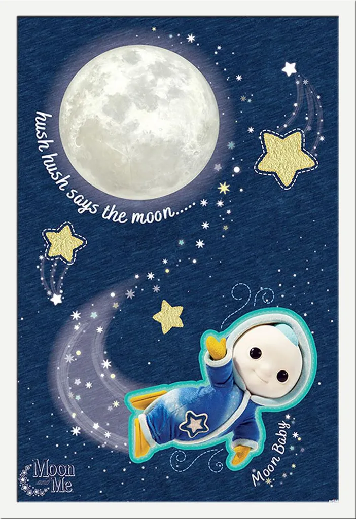 Arredo Cameretta Moon and Me - Poster Maxi 61x91.5 Cornice Shinsuke