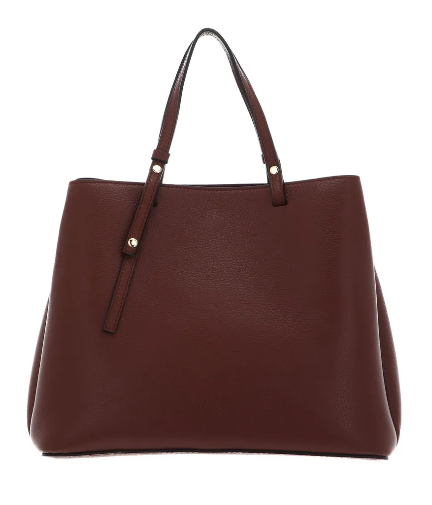 Sac cabas U.S. POLO ASSN. Arlington en cuir marron avec double anse - 3