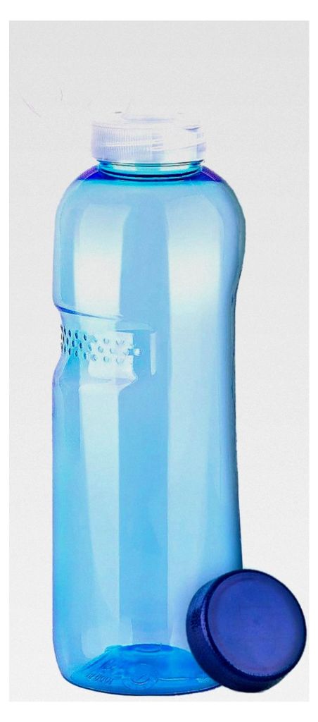 1 Liter Trinkflasche aus Tritan mit Sportdeckel / Wasserflasche / BPA-frei