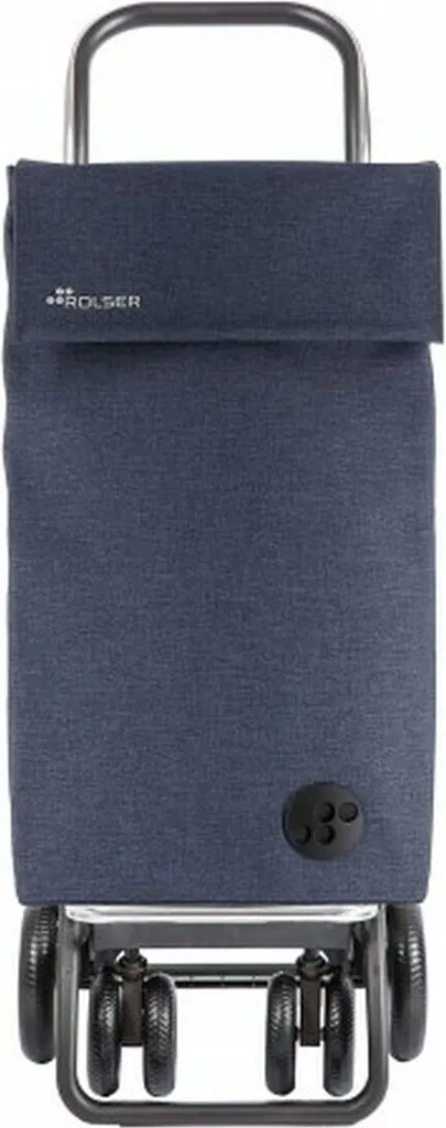 Chariot de courses pliable Rolser SBELTA TWEED 44L pour le marché