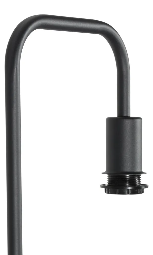 Lampadaire de Salon Moderne en Métal Noir Mexlite Stang Design E27